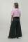 Basic Jersey Wide Leg Sweatpants SS in Black #5