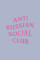 Oversized T-shirt ARSC With Pink Logo 7х7сm in Light Blue #2