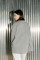 Oversized Long Sleeve T-shirt ARSC with Pastel Pink Logo 7x7cm in Gray #3
