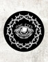 Patch ONE-EYED Round d-7cm (d-2.8in)