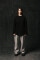 Basic Oversized Long Sleeve T-shirt Spirit Rude in Black #4