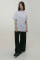 Basic Oversized T-shirt Spirit Rude in White #7