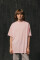 Basic Oversized T-shirt Spirit in Light Pink