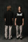 Oversized T-shirt Thorny in Deep Black #5