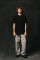 Basic Relaxed T-shirt in Deep Black #6