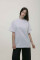 Basic Oversized T-shirt Spirit Rude in White #9