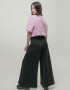 Basic Jersey Wide Leg Sweatpants SS in Black