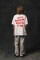 Oversized T-shirt ARSC With Red Logo 37х37сm in White #1