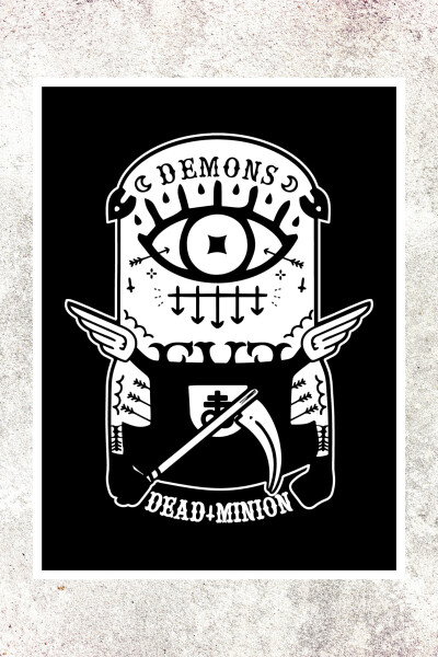Patch Dead Minion 11,5x15,5cm (4.5x6.1in)