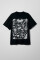 Oversized T-shirt New Old Traditions in Black #2