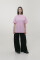 Basic Oversized T-shirt Spirit Rude in Light Pink #7