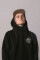 Superoversized hoodie ARSC with white logo 7x7cm in black