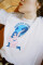 Oversized T-Shirt x Oleksii Demianiuk Women Power in White #3
