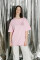 Oversized T-shirt Purr Heart х kotastiia in Light Pink #5