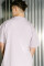 Oversized T-Shirt ARSC With Pink Logo 7х7сm in Light Lilac #4