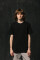 Basic Standard T-shirt in Deep Black