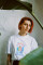 Oversized T-Shirt x Oleksii Demianiuk Girl Power in White #1