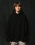 Basic Oversized Hoodie Mood in Black
