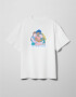 Oversized T-Shirt x Oleksii Demianiuk Sisterhood in White