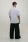 Basic Oversized T-shirt Spirit Rude in White #1