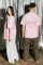 Oversized T-shirt Purr Tiger х kotastiia in Light Pink #7