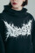 Oversized Hoodie Thorny in Black #1