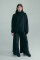 Basic Superoversized Hoodie Cult Without Fleece in Black #4