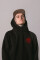 Superoversized hoodie ARSC with red logo 30х30cm in black #7