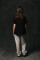 Basic Relaxed T-shirt in Deep Black #3