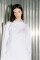 Oversized Long Sleeve T-shirt ARSC with Pink Logo 30x30cm in White #5