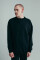 Basic Oversized Sweatshirt Luna in Black #5