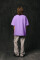 Basic Oversized T-shirt Spirit Premium in Lilac #4