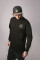 Oversized sweatshirt ARSC with white logo 30х30сm in black #4