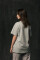Basic Oversized T-shirt Spirit in Light Olive #1