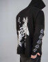 Superoversized Hoodie Jackalope in Black