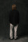 Oversized Sweatshirt With Patches Burnbabyburn in Black #5