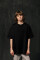 Basic Oversized T-shirt Spirit Premium in Black
