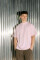 Oversized T-shirt ARSC With White Logo 7x7cm in Light Pink #2