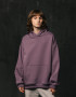 Basic Oversized Hoodie Mood in Purple