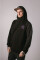 Superoversized hoodie ARSC with lilac logo 30x30cm in black #3