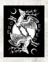 Patch Lunar Deer 9,5x12cm (3.7x4.7in)